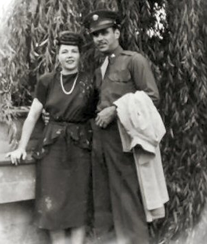 Elisabeth Wendel und Gilbert Matherne zusammen 