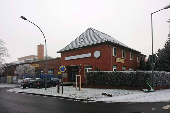 Verwalrungsgebäude des ehemaligen Sauerstoffwerks Messer Griesheim 