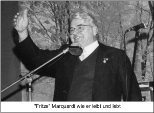 Fritz Marquardt - voll in seinem Element 