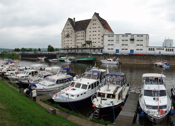 Sportboothafen des Yacht Clubs Kassel 2010 