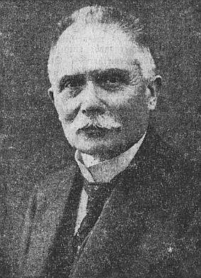 Dir. Heinrich Brencher, 1. Vorsitzender, 1927 