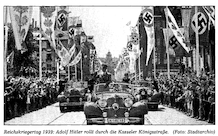 Hitler zum Reichskriegertag 1939 in Kassel 