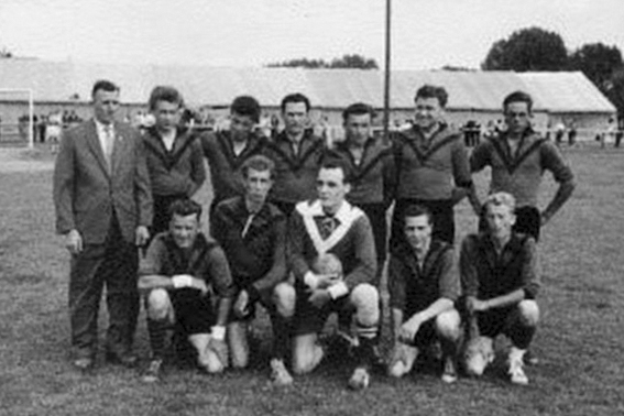 Die Handballer der Sportfreunde 09 im Jubiläumsjahr 1959 