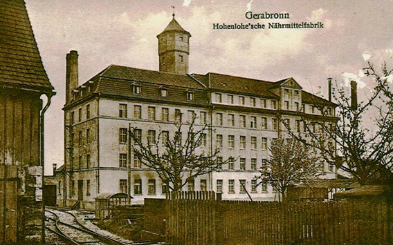 Hohenlohe'sche Naehrmittelfabrik, Gerabronn 