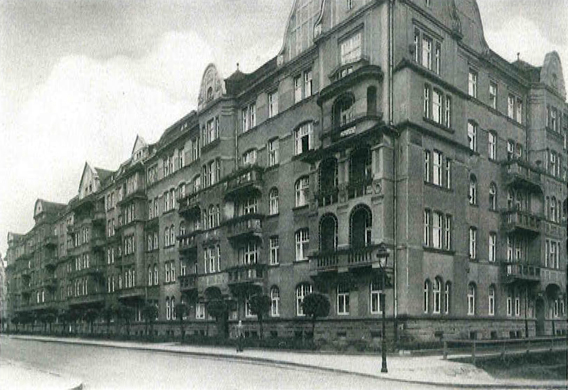 Körnerstraße Anfang des 20. Jahrhunderts 