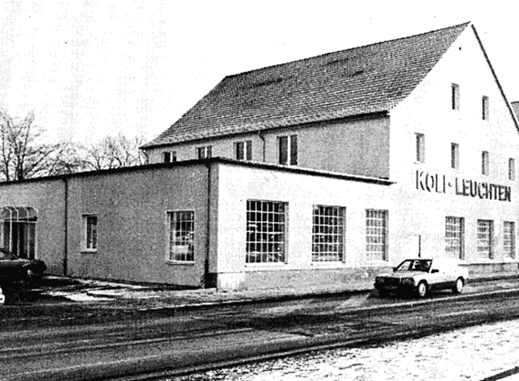 Koli-Leuchten am neuen Standort in der Leipziger Straße 287