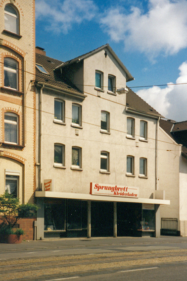 Das Haus Leipzger Straße 163 in 1996