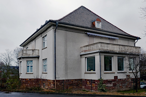 Die Villa der Familie Möller in der Leipziger Straße 285