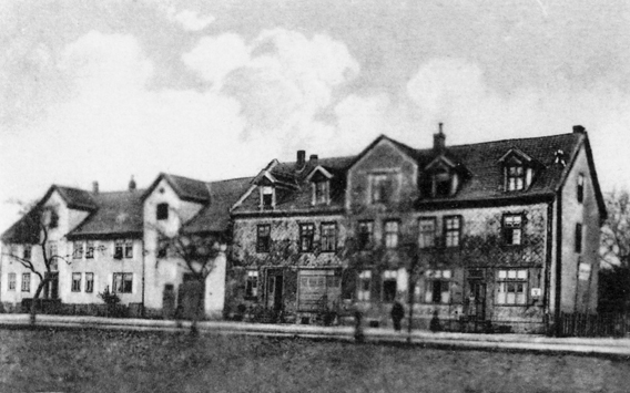 AK der Haeuser Leipziger Str. 317-321 aus dem Jahr 1910 