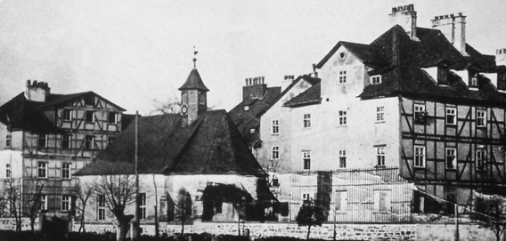 Siechenhof Kapelle und Altenheim in den 1920er Jahren 