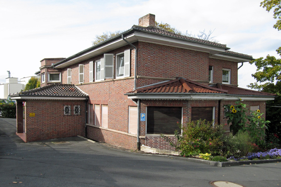 Die ehemalige Villa der Familie Rocholl in der Leipziger Str. 363 in 2012 