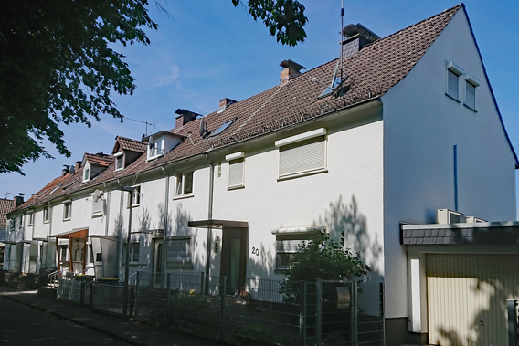 Haus Lohmühlenweg 20 in der Lossesiedlung