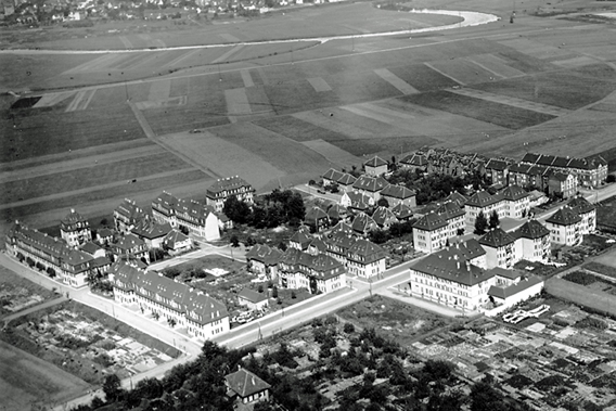 Luftbild von Salzmannshausen 1926