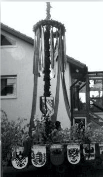 Maibaum der Siedlergemeinschaft 