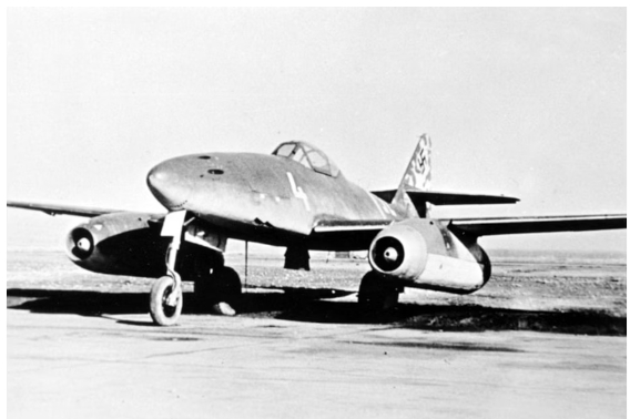 Me 262 das erste in Großserie gebaute Strahlflugzeug der Welt