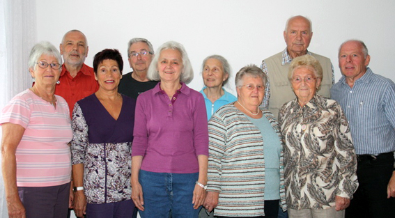 Männer und Frauen der Arbeitsgruppe 