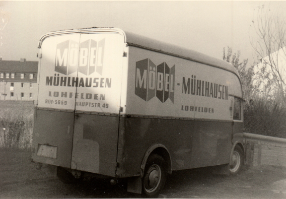 Mühlhausens erster Möbelwagen 