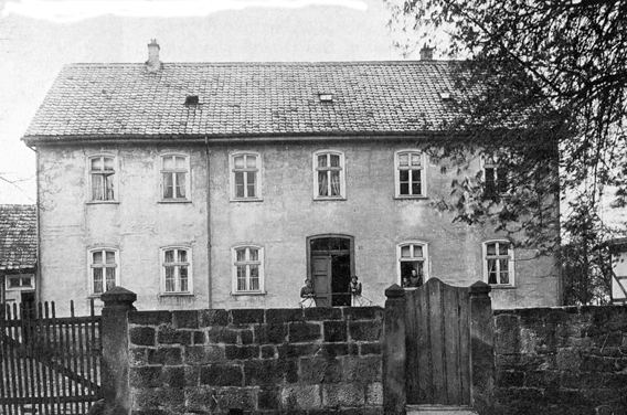 Pfarrhaus Waldau 1912 