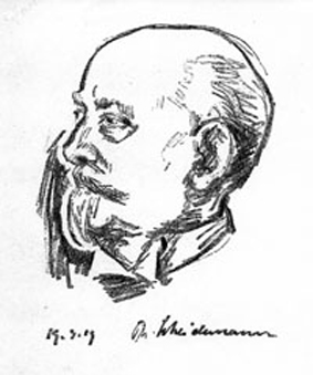 Philipp Scheidemann Skizze 