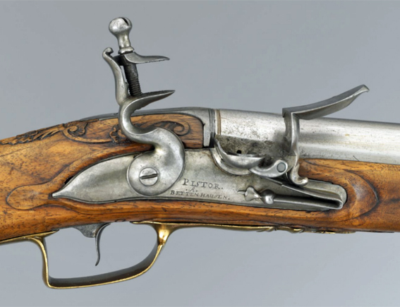 Steinschlossgewehr, Pistor aus Bettenhausen, 1750 