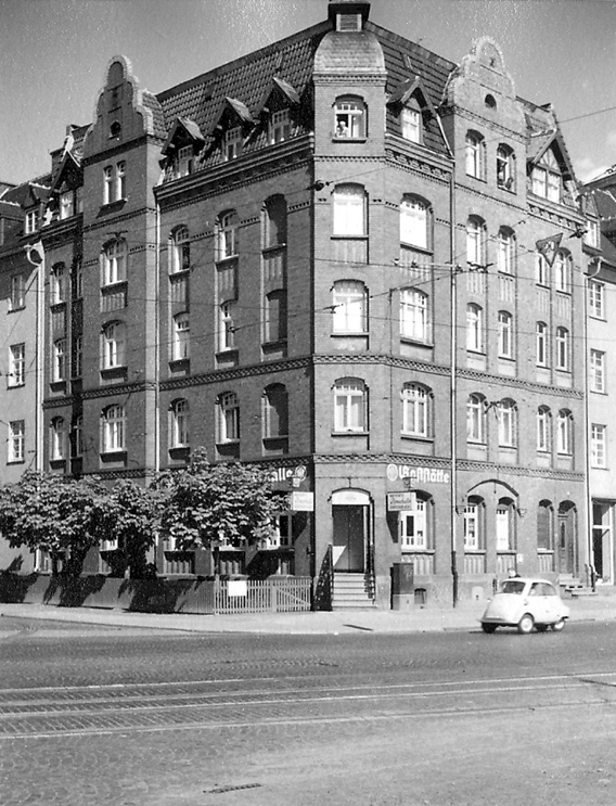 Gaststaette Zur Roemerhalle im Jahr 1960