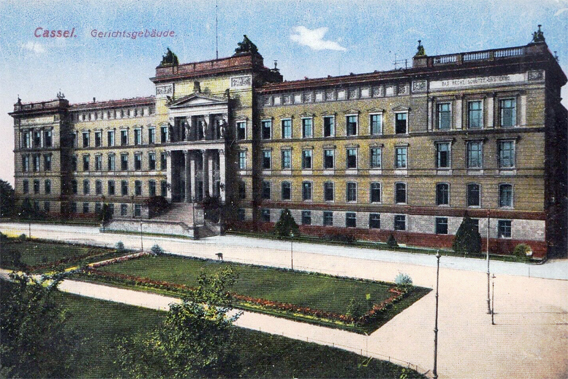 AK Gerichtsgebäude Cassel, Schlossplatz 8 