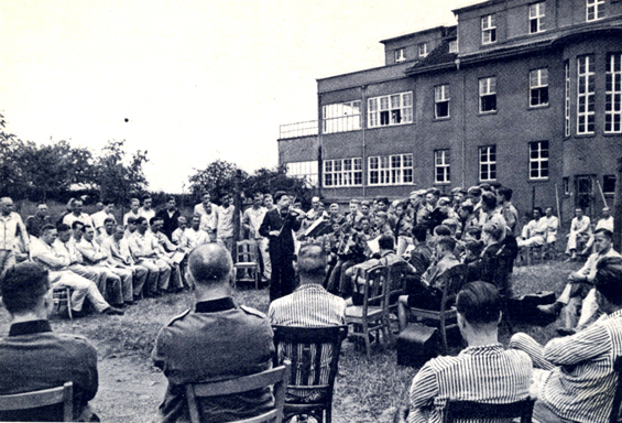 Unterhaltungsprogramm im Reservelazarett Nr. 7 