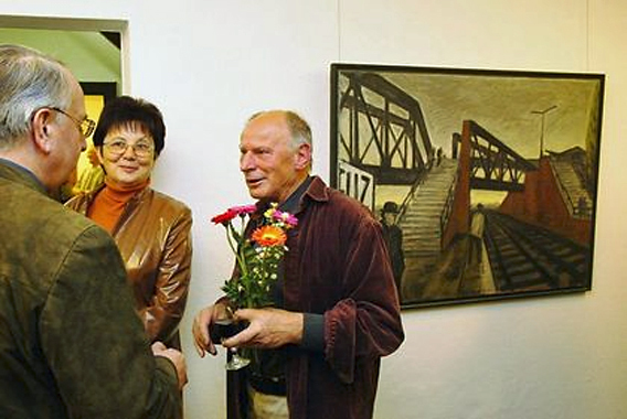 Siegfried Krepp in der Bildmitte, 2010 