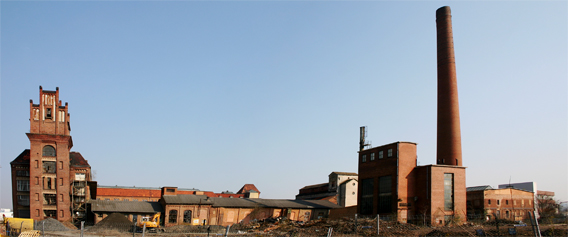 Salzmann Werksgelaende, Panoramaaufnahme von Sueden, 2007 