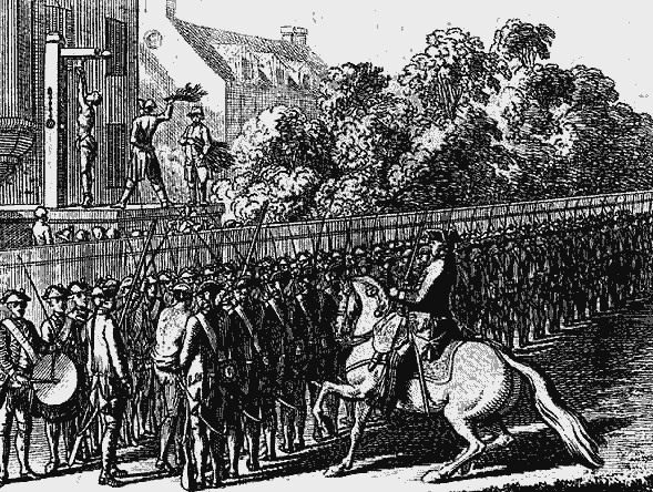 Spießrutenlauf