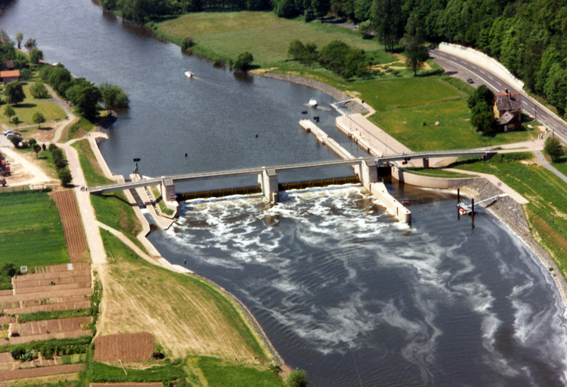 Staustufe bei Bonaforth 