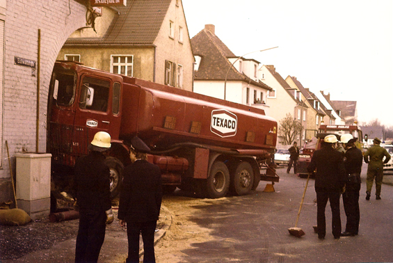 Verkehrsunfall Hotel Zum Kurfürst ca.1985 
