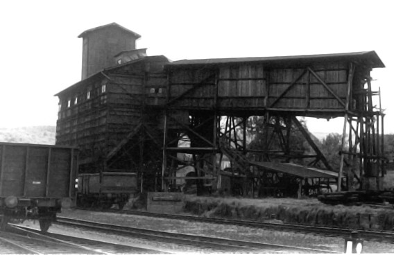 Verladebunker für Braunkohlen in Wellerode-Wald 