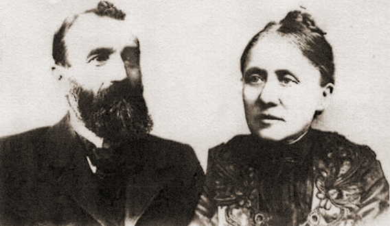 Wilhelm Möller und Ehefrau Minna geb. Pfeffer