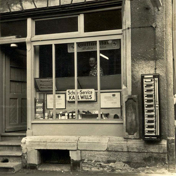 Laden von Karl Wills in der Burgstrasse 8 