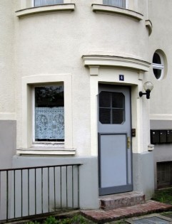 Eingang zum Haus Wohnstrasse Nr. 4 