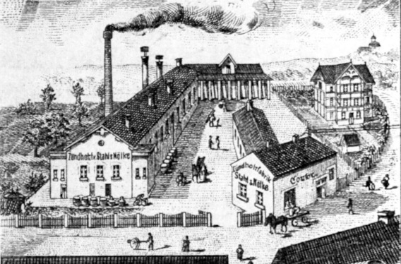 Zündholzfabrik Stahl & Nölke Salztorstr. 6-8 