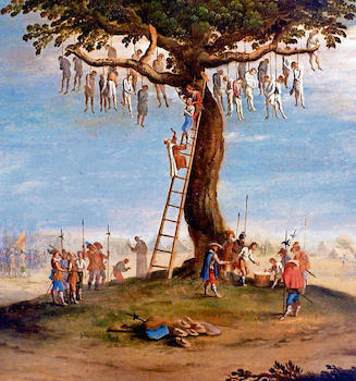 Die Schrecken des Krieges, Der Galgenbaum, 1632 