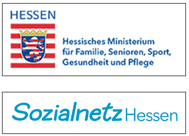 Hessisches Ministerium und Sozialnetz Hessen Logo