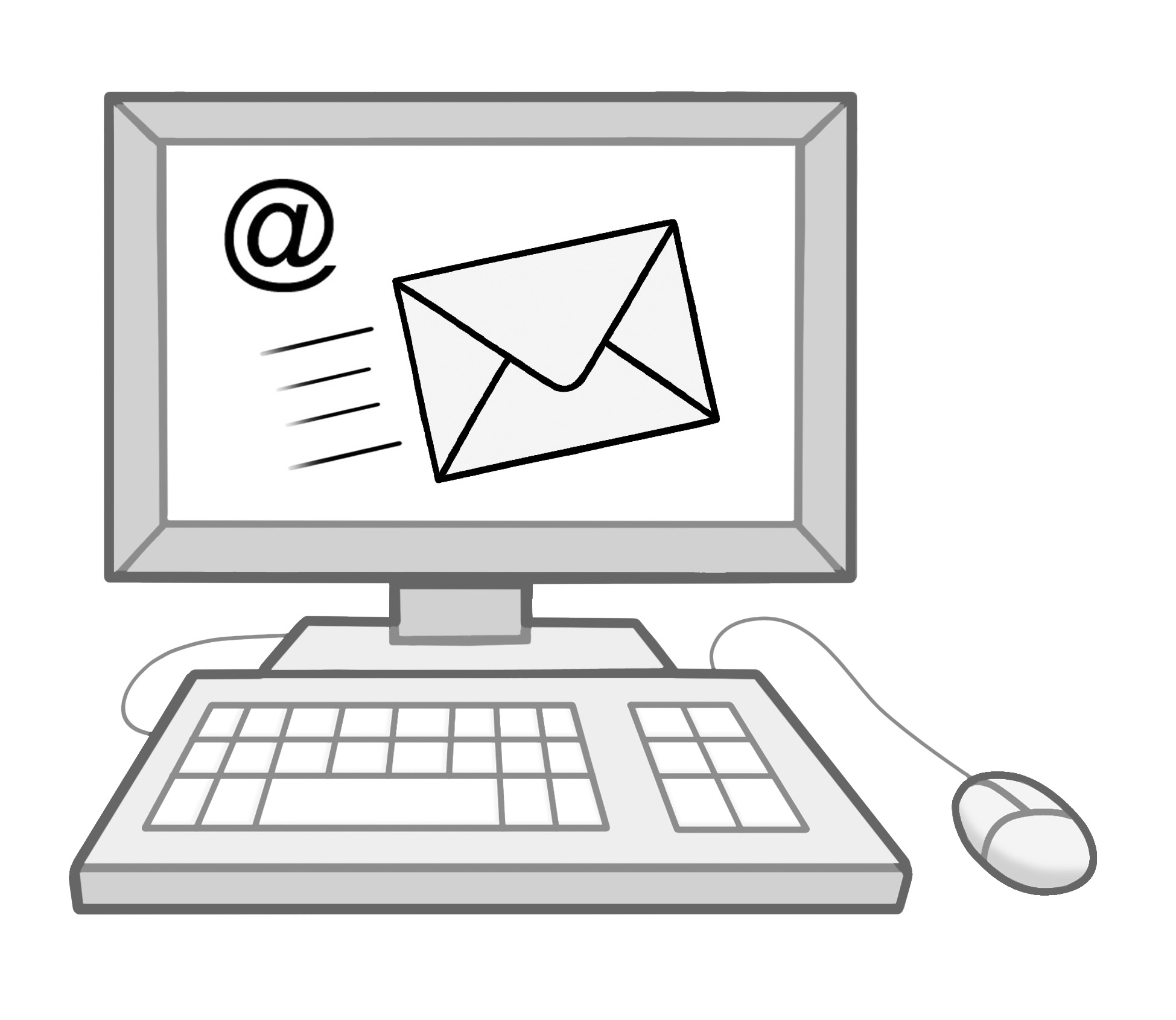 Illustration von einer E-Mail